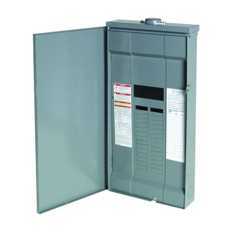 QO1816M200FTRB - Load center, <b>QO</b>, 1 phase, 8 spaces, 16 circuits, 200A <b>convertible main breaker, NEMA3R, feedthru</b> lugs, UL. . Square d qo 200 amp outdoor feed through panel